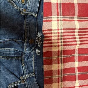 Wrangler Dark Blue Denim Jeans